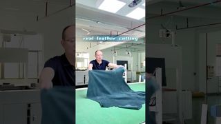 Echt leer snijmachine | Slim CNC-snijden met automatische nesting en defectdetectie