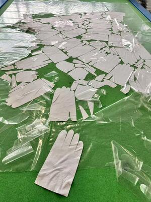 Goede prijs 60mm CNC-leer-snijmachine 60mm/s - 2200mm/s schoenen bovensnijmachine online