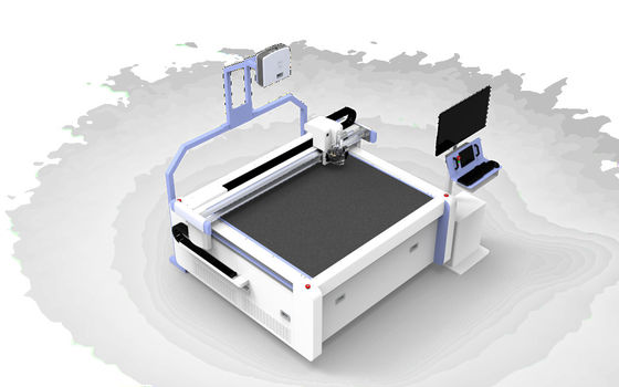 Goede prijs Die Less CNC Leather Cutter 50Hz Stoffen Snijmachine Automatisch Met Projector online