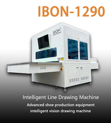 Intelligente lijntekenmachine Automatische lijnmarkeringsmachine 3kw Voor schoenen boven